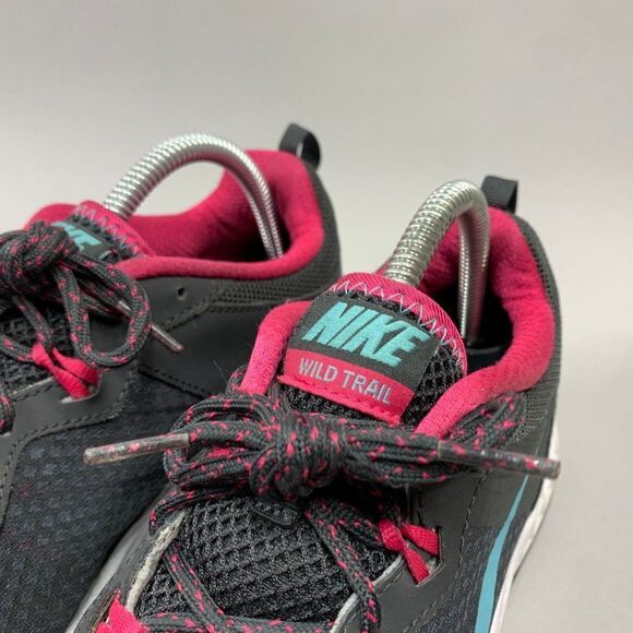 Nike Wild Trail Running Shoes Women's 10 Dark Grey Training Athletic‎ Sneakers - Picture 7 of 13